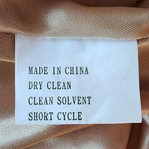 Revelry Rory Cream Velvet Bridesmaid Tan Maxi Dress 8 - Picture 8 of 16